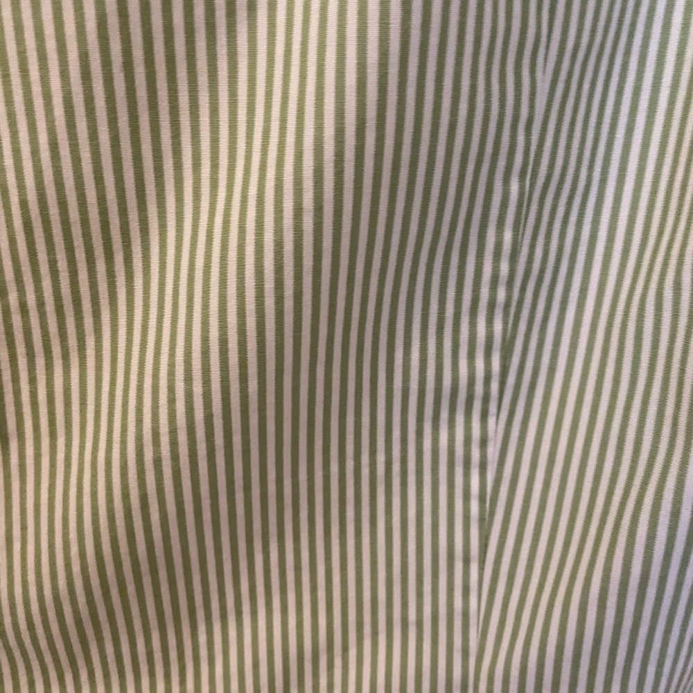 J. Crew Green Preppy Striped Classic Button-Up Shirt, Size M, Slim Fit. - Picture 4 of 6